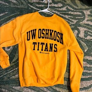 UW Oshkosh Champion Crewneck